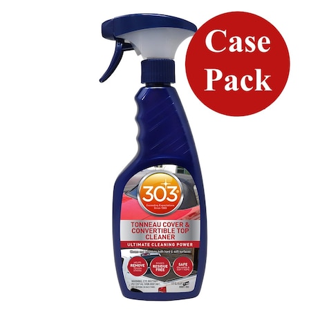 303 Products 303 Automobile Tonneau Cover-Convertible Top Cleaner-16oz, PK6 30571CASE
